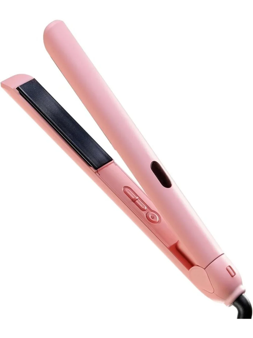 2-in-1 Professional Hair Straightener & Curler | Titanium Flat Iron, Fast Heat